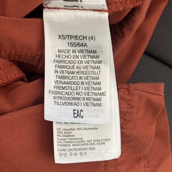 Marmot "Ginny" Hiking Shorts - Copper/Rust Size 4 - Picture 8 of 10